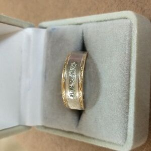 Wedding band 14k